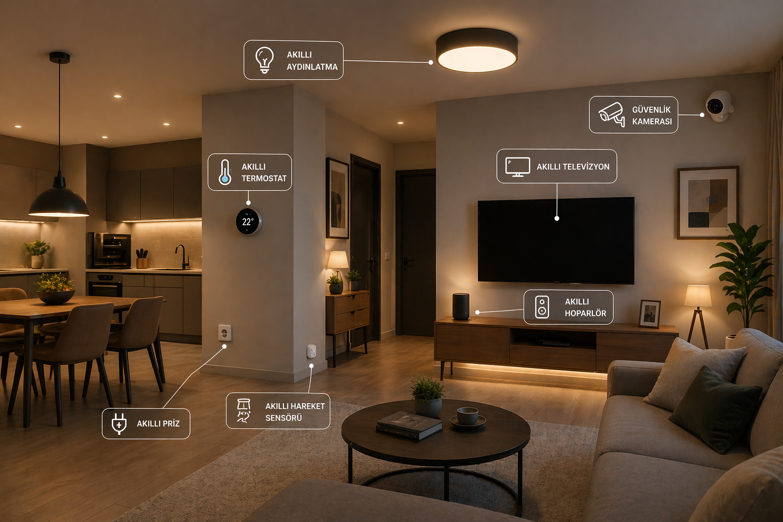 Akıllı Ev Sistemleri ve Geleceğin Konutları